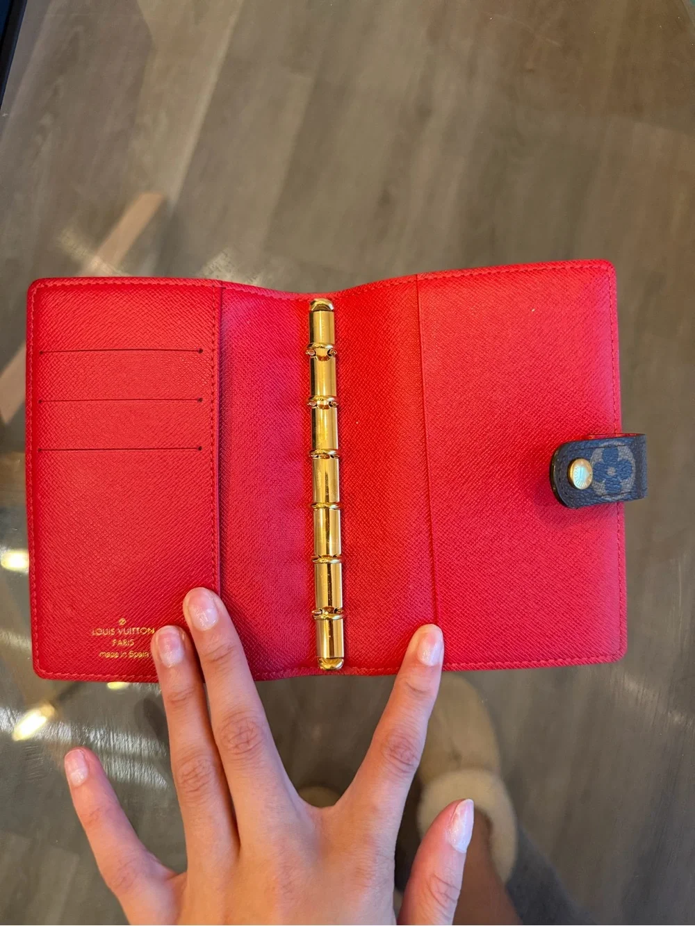 Louis Vuitton Stacked Trunk Agenda PM